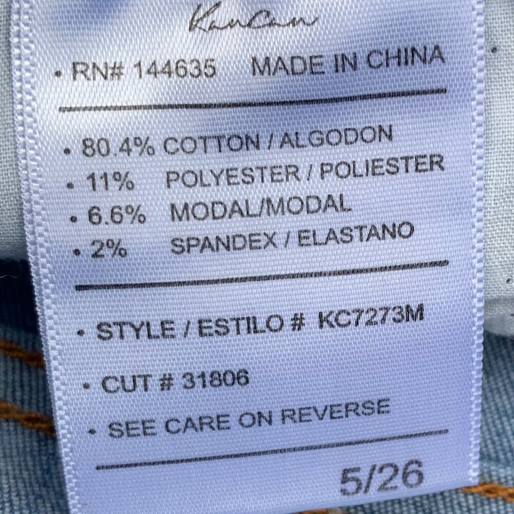 KanCan High Rise Skinny Button Fly Jeans Sz26 - Picture 13 of 13